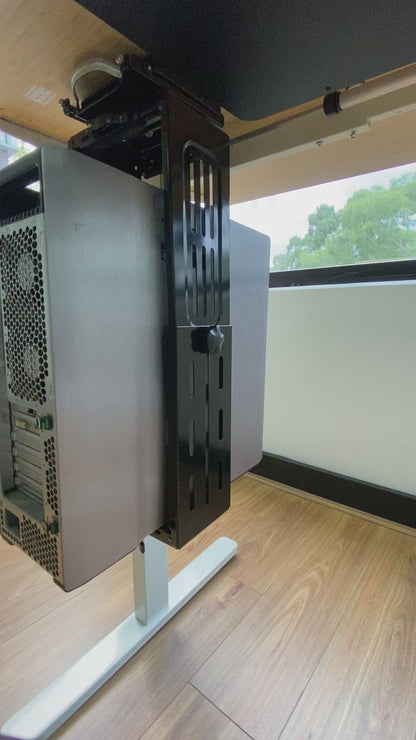 Flexi-Desk Accessory under-desk PC Holder/Mount for CPU