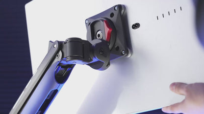 RGB LIGHT Gaming Monitor Arm for Flat/Ultrawide/Curved Screen G60game