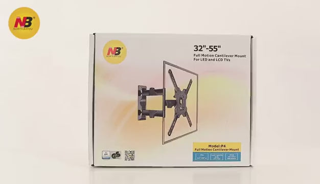 NB Cantilever 32" - 55" TV Wall Mount up to 27kg P4