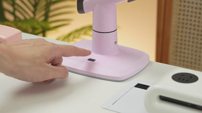 PINK RGB LIGHT Gaming Monitor Arm for Flat/Ultrawide/Curved Screen J5