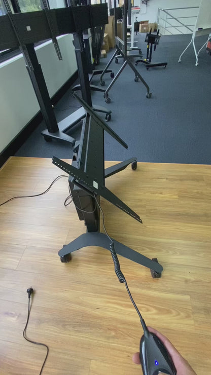 Electric Height Adjustable Presentation Easel TW150 Black