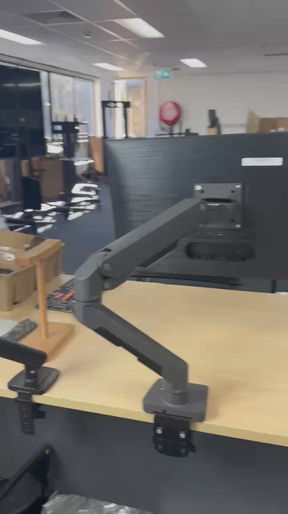 Dual‑Monitor Cross Bar Monitor Arm 17‑32 Inch for Dual Screen Mount G60dual