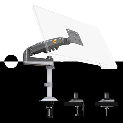 NB Desktop Monitor Pole Mount Gas Strut Arm 17"-30" up to 9 kg H100