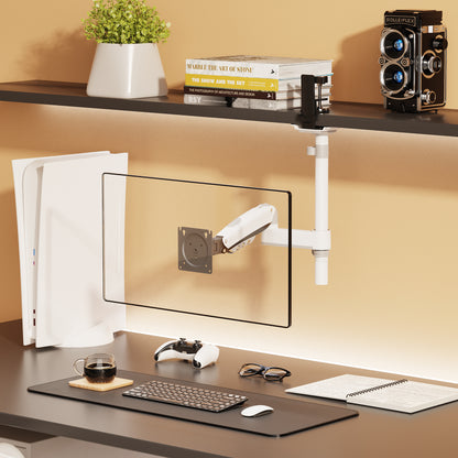 NB Desktop Monitor Pole Mount Gas Strut Arm 17"-30" up to 9 kg H100