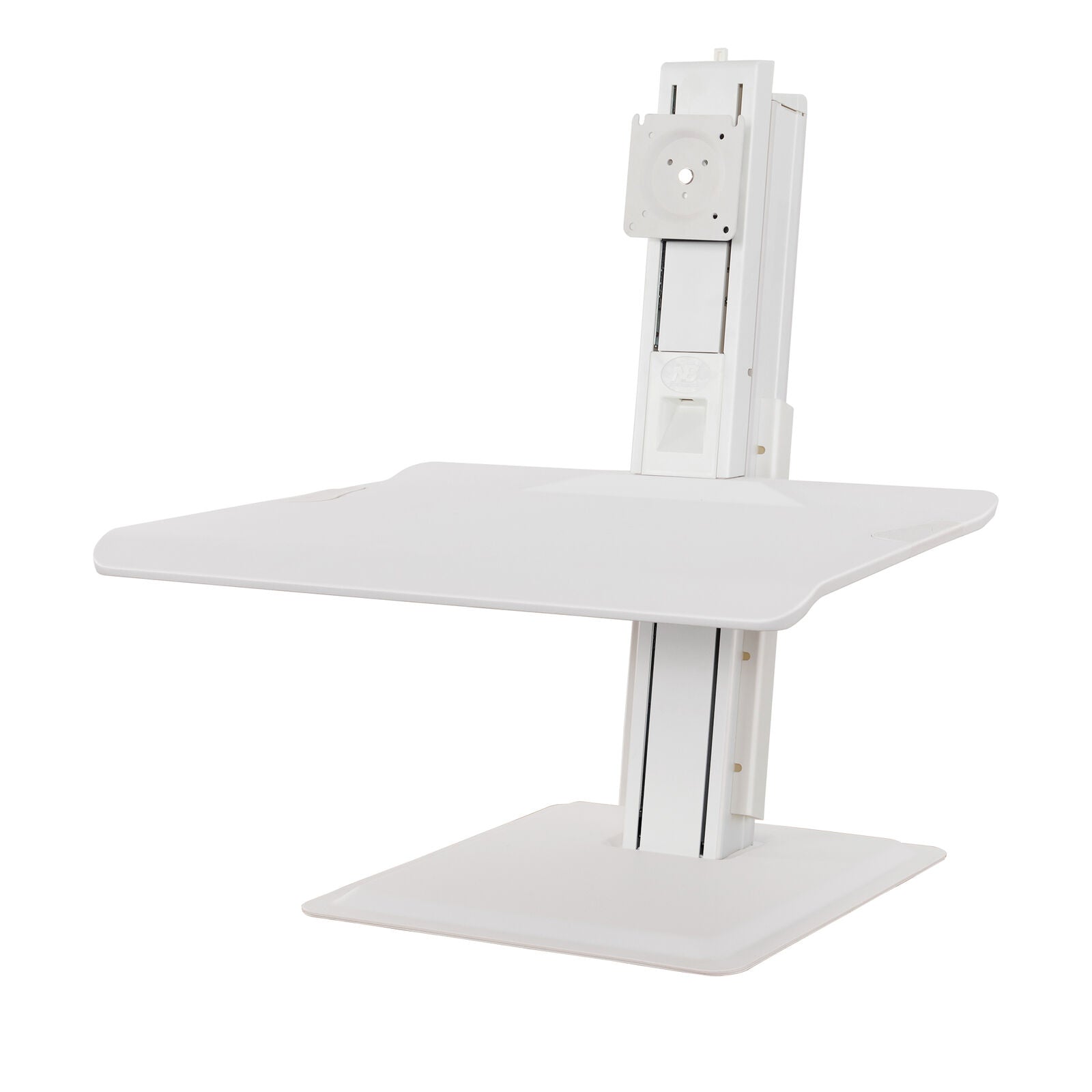 Free Standing Screen Sit Stand 22"-32" up to 11kg - white