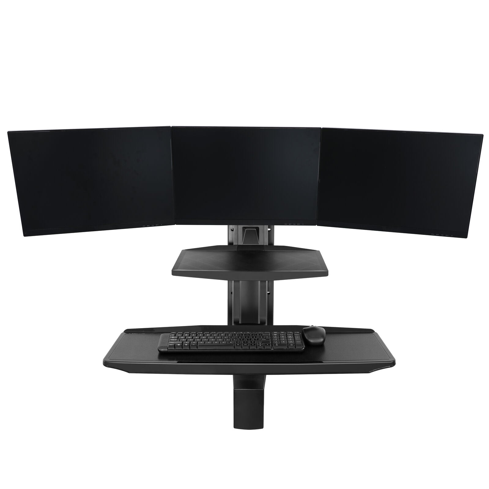 Work station Standing TRIPLE Screen Sit Stand 19-24" up to 11kg