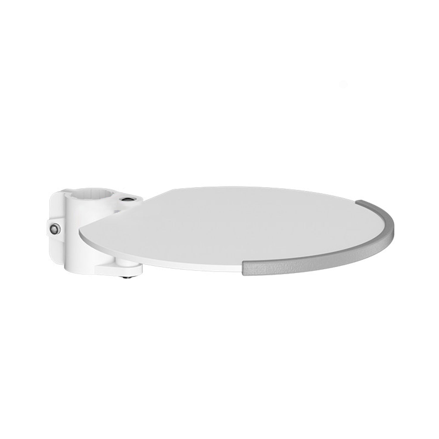 TV Monitor floor mobile stand Mount Bracket white marble base Gas Arm Shelf