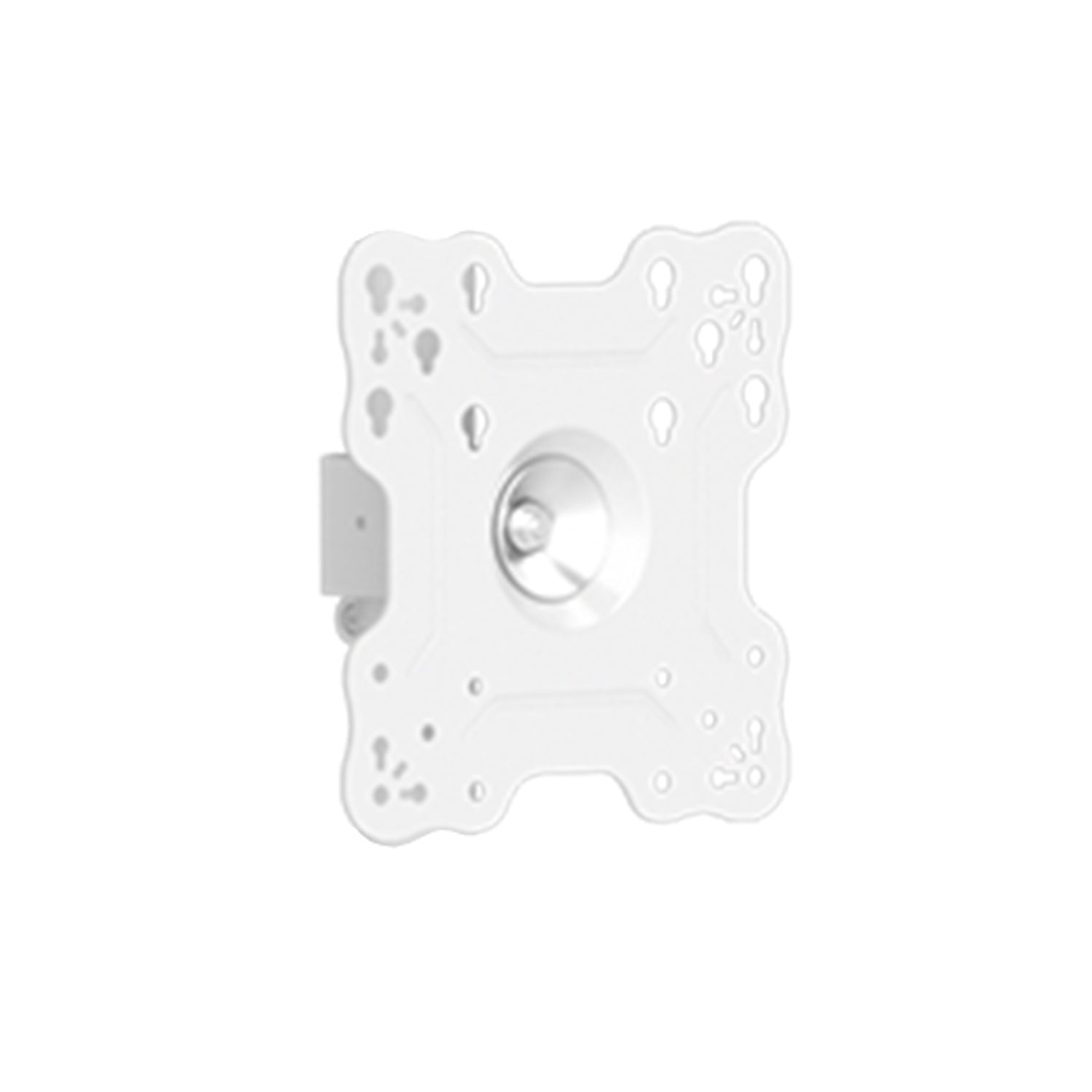 TV Monitor floor mobile stand Mount Bracket white marble base Gas Arm Shelf